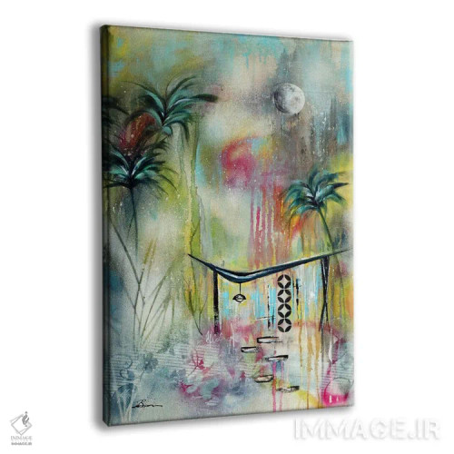 تابلو هارمونی VI اثر آنجلا بیسون - نمای پرسپکتیو محصول