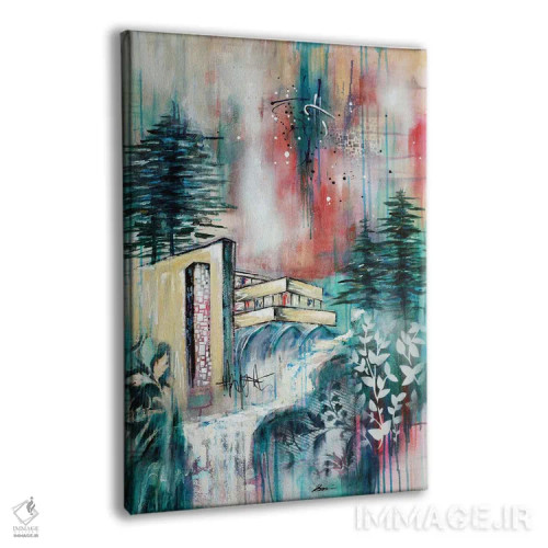 تابلو هارمونی XVI اثر آنجلا بیسون - نمای پرسپکتیو محصول