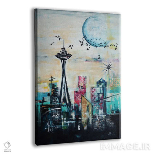 تابلو بیخوابی در سیاتل اثر آنجلا بیسون - نمای پرسپکتیو محصول