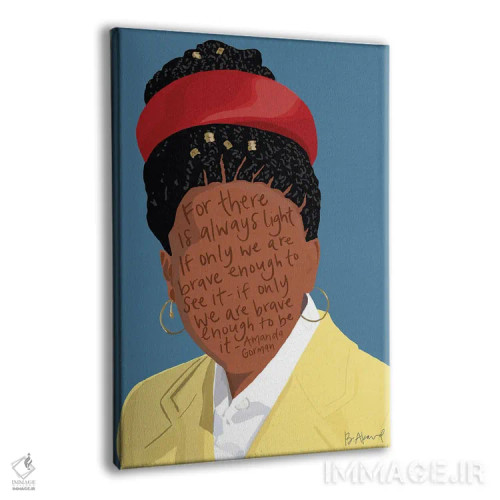 تابلو آماندا گورمن اثر بک آکارد - نمای پرسپکتیو محصول