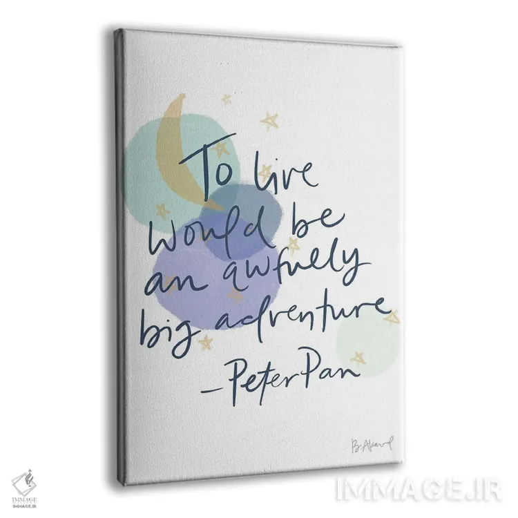 تابلو پیتر پن اثر بک آکارد - نمای پرسپکتیو محصول