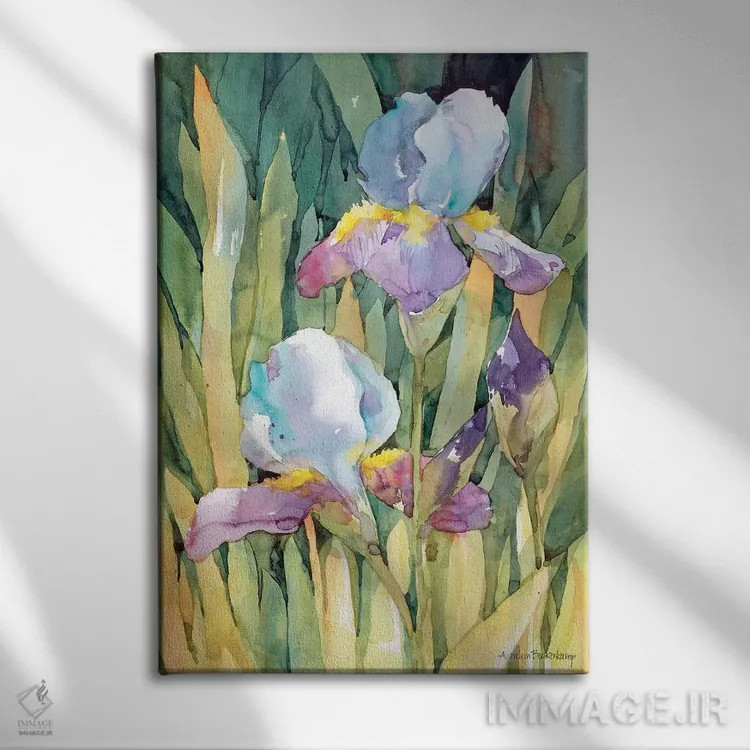 تابلو زیر خورشید اثر آنلاین بوکنکمپ - نمای روبهرو روی دیوار