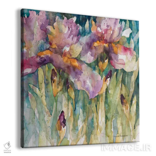 تابلو زنبق سیبری اثر آنلاین بوکنکمپ - نمای پرسپکتیو محصول