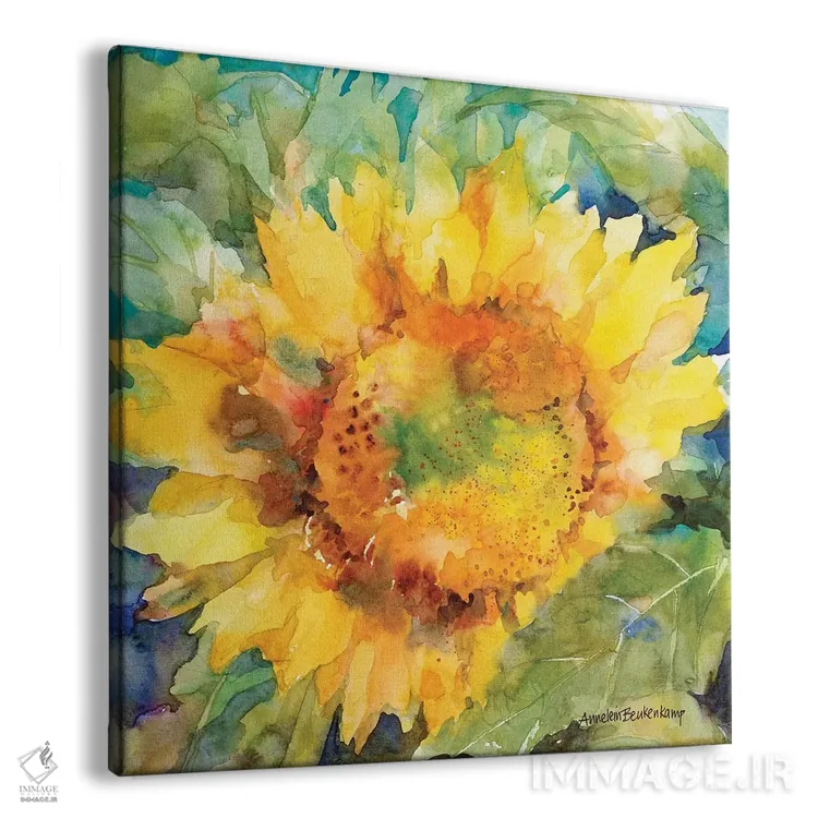 تابلو باران آفتابی اثر آنلاین بوکنکمپ - نمای پرسپکتیو محصول