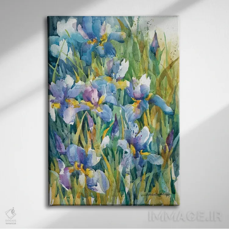 تابلو پیامآوران تابستان اثر آنلاین بوکنکمپ - نمای روبهرو روی دیوار