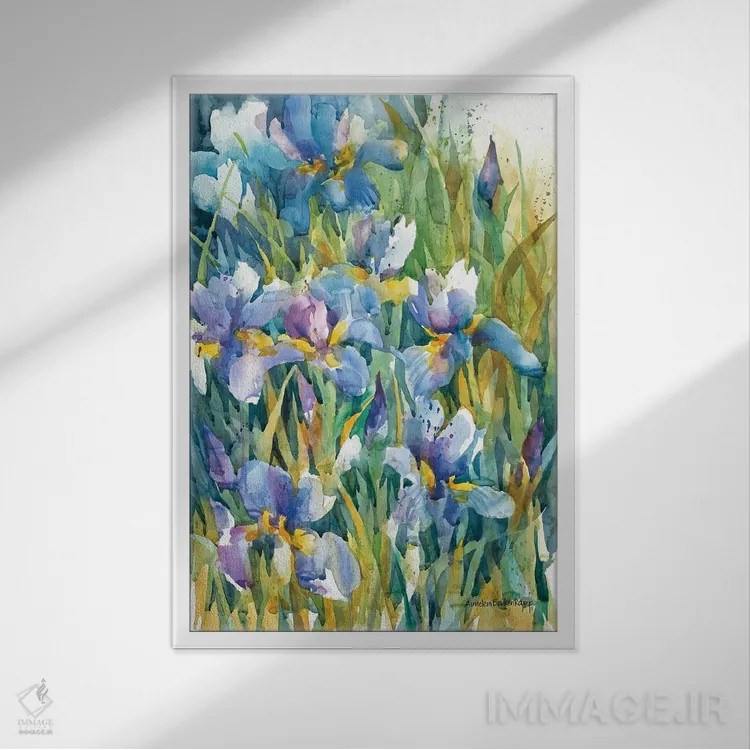 تابلو پیامآوران تابستان اثر آنلاین بوکنکمپ - نمای قابدار سفید