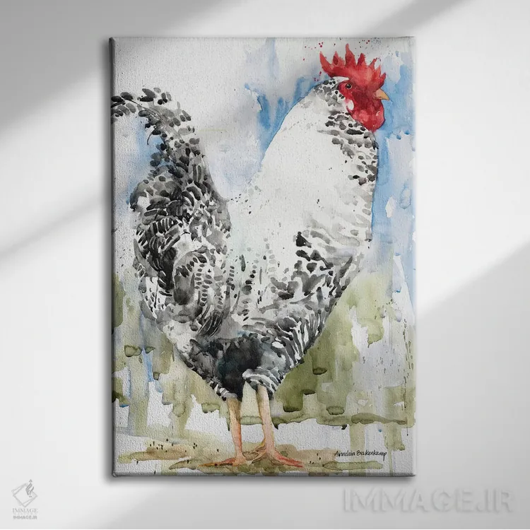 تابلو عالیجناب اثر آنلاین بوکنکمپ - نمای روبهرو روی دیوار