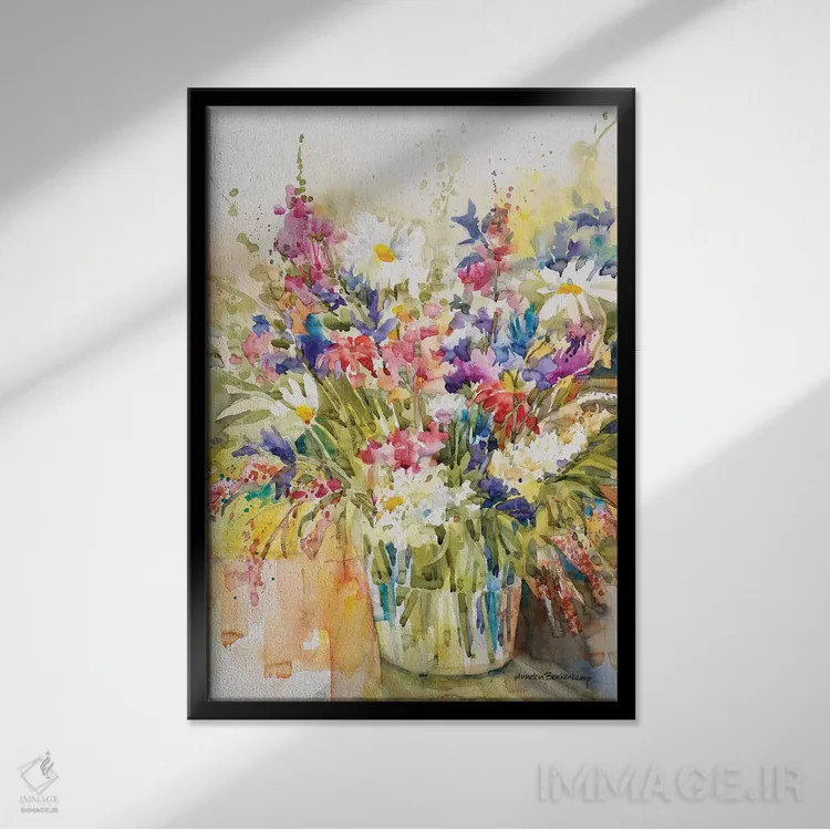 تابلو ترکیب و تطبیق اثر آنلاین بوکنکمپ - نمای قابدار مشکی