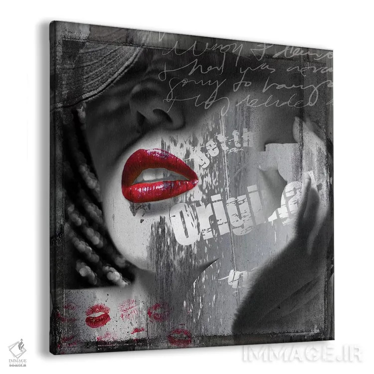 تابلو انتظار اثر میکا بیکر - نمای پرسپکتیو محصول