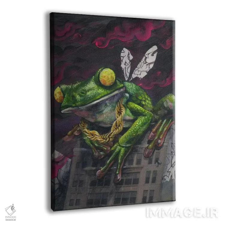 تابلو سالار مگسها (رمان) اثر آرت برادران اسوارتز (استودیوی هنری) - نمای پرسپکتیو محصول