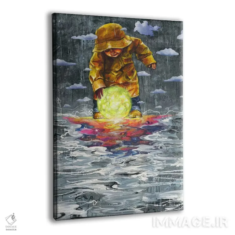 تابلو ایستاده در آفتاب اثر آرت برادران اسوارتز (استودیوی هنری) - نمای پرسپکتیو محصول