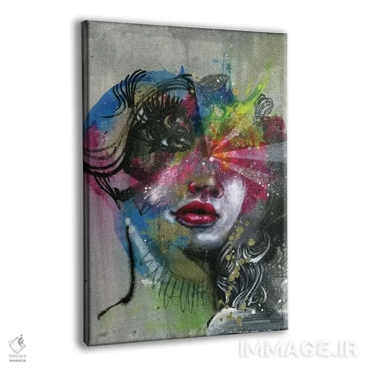 تابلو چشمهای باز اثر آرت برادران اسوارتز (استودیوی هنری) - نمای پرسپکتیو محصول