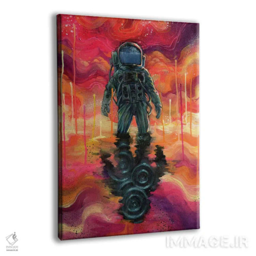 تابلو اسپیسمن اسپلایف (لقب/نام) اثر آرت برادران اسوارتز (استودیوی هنری) - نمای پرسپکتیو محصول