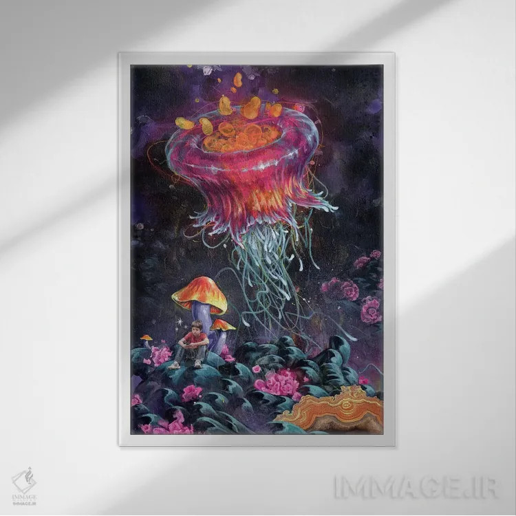 تابلو منظرهٔ صوتی اثر آرت برادران اسوارتز (استودیوی هنری) - نمای قابدار سفید