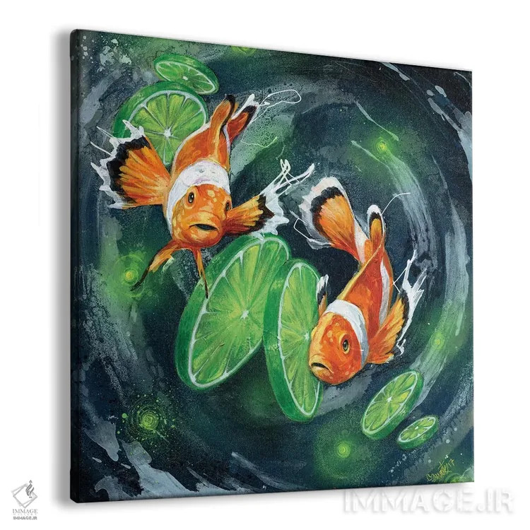 تابلو گمشده در لیموها اثر آرت برادران اسوارتز (استودیوی هنری) - نمای پرسپکتیو محصول