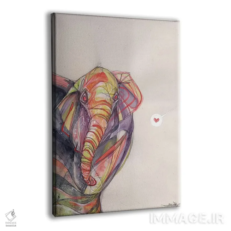 تابلو رویکرد محتاطانه اثر آرت برادران اسوارتز (استودیوی هنری) - نمای پرسپکتیو محصول