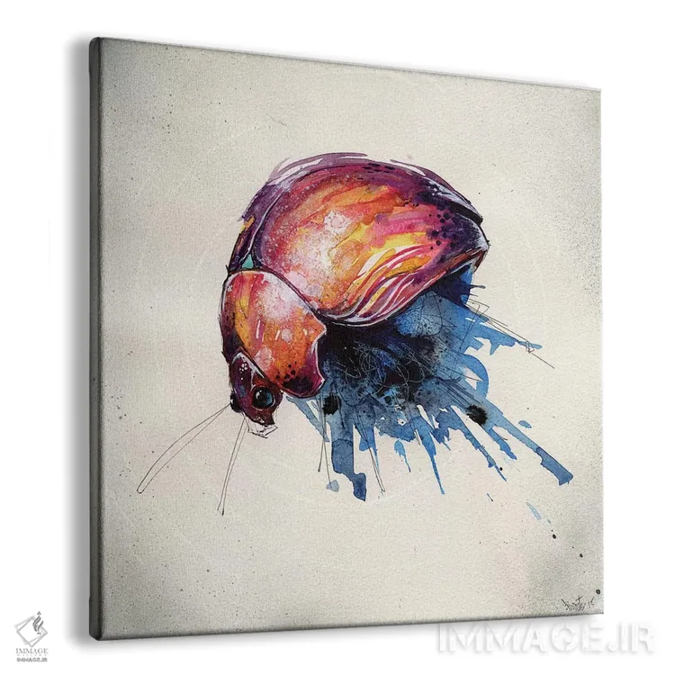 تابلو آب سوسک III اثر آرت برادران اسوارتز (استودیوی هنری) - نمای پرسپکتیو محصول