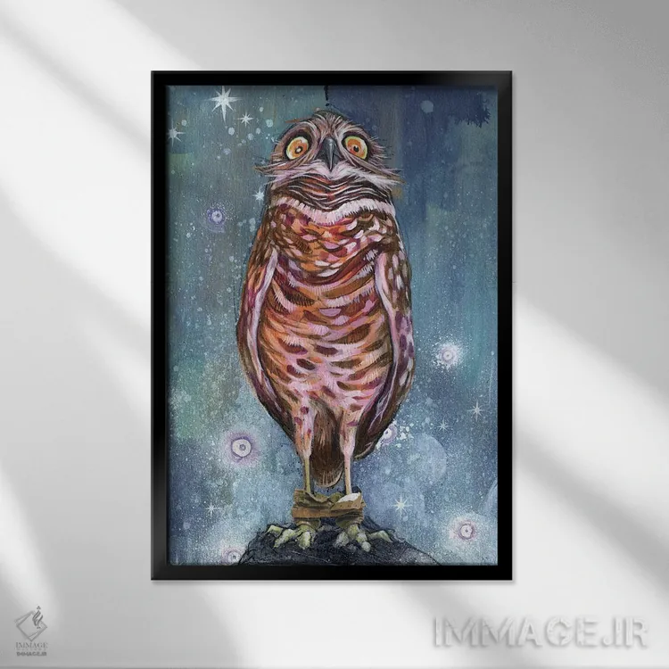 تابلو اینجا همه دوستیم، درسته؟ اثر آرت برادران اسوارتز (استودیوی هنری) - نمای قابدار مشکی