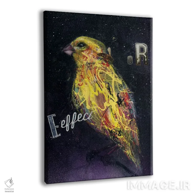 تابلو اثرگذار اثر آرت برادران اسوارتز (استودیوی هنری) - نمای پرسپکتیو محصول