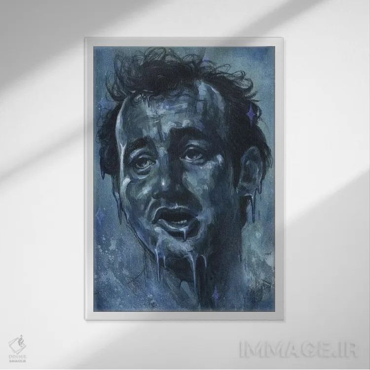 تابلو مرایِ خونسرد اثر آرت برادران اسوارتز (استودیوی هنری) - نمای قابدار سفید