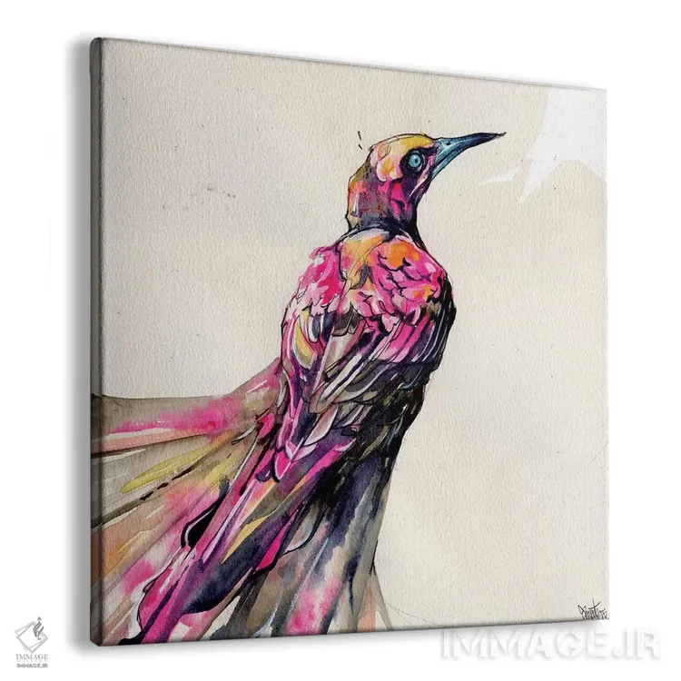 تابلو گراکل I (پرنده) اثر آرت برادران اسوارتز (استودیوی هنری) - نمای پرسپکتیو محصول