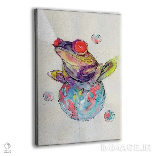 تابلو کرانچ کره بادامزمینی اثر آرت برادران اسوارتز (استودیوی هنری) - نمای پرسپکتیو محصول