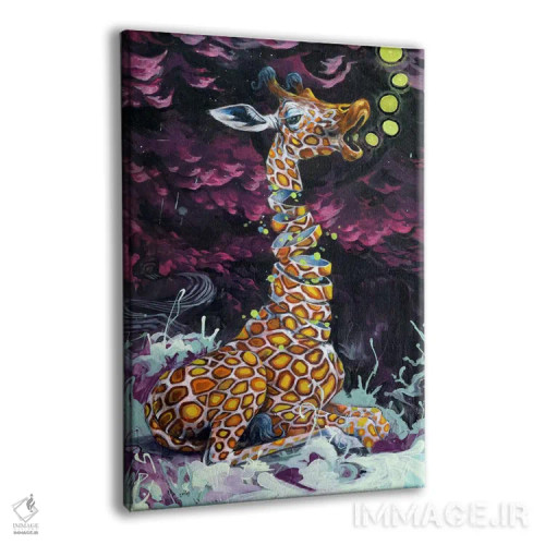 تابلو تکانهای لیمویی برقی اثر آرت برادران اسوارتز (استودیوی هنری) - نمای پرسپکتیو محصول