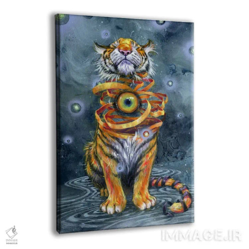 تابلو چشمهای کاملاً بسته اثر آرت برادران اسوارتز (استودیوی هنری) - نمای پرسپکتیو محصول