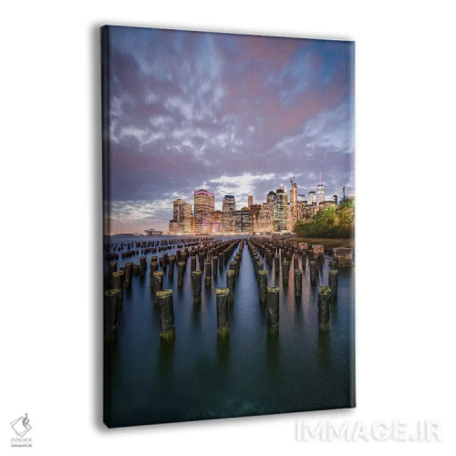 تابلو اسکله ۱ اثر استیو برکلی - نمای پرسپکتیو محصول