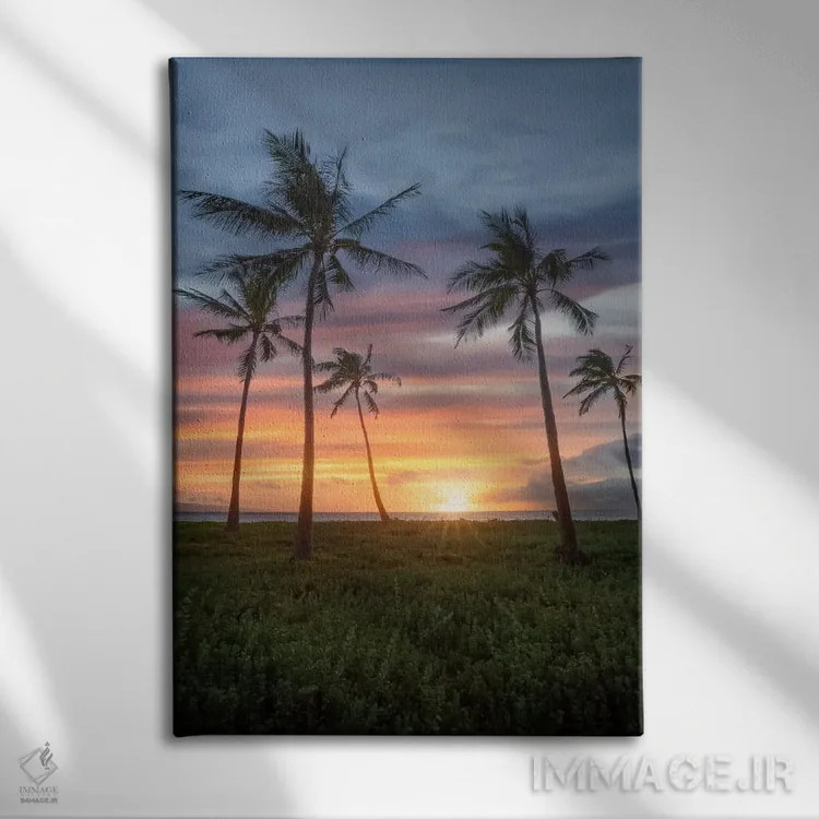 تابلو مائویی اثر استیو برکلی - نمای روبهرو روی دیوار