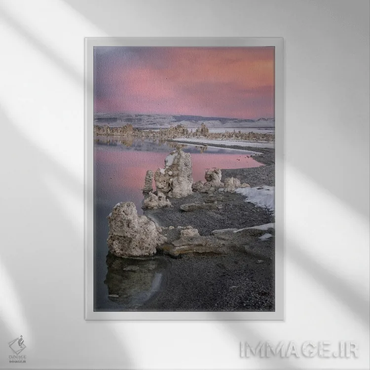 تابلو هنوز ایستاده III اثر استیو برکلی - نمای قابدار سفید