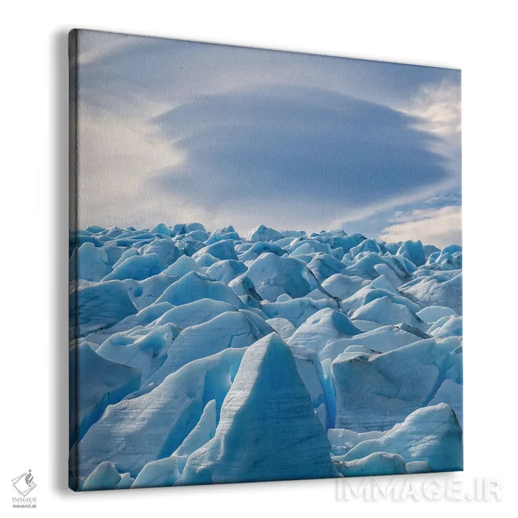 تابلو یخچال خاکستری II اثر استیو برکلی - نمای پرسپکتیو محصول