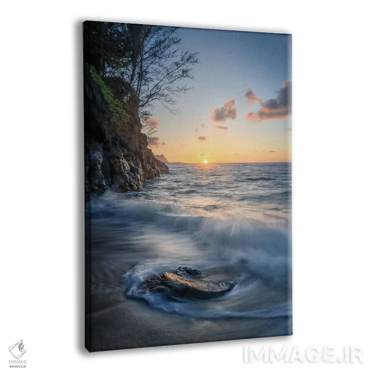 تابلو ساحل مخفی اثر استیو برکلی - نمای پرسپکتیو محصول