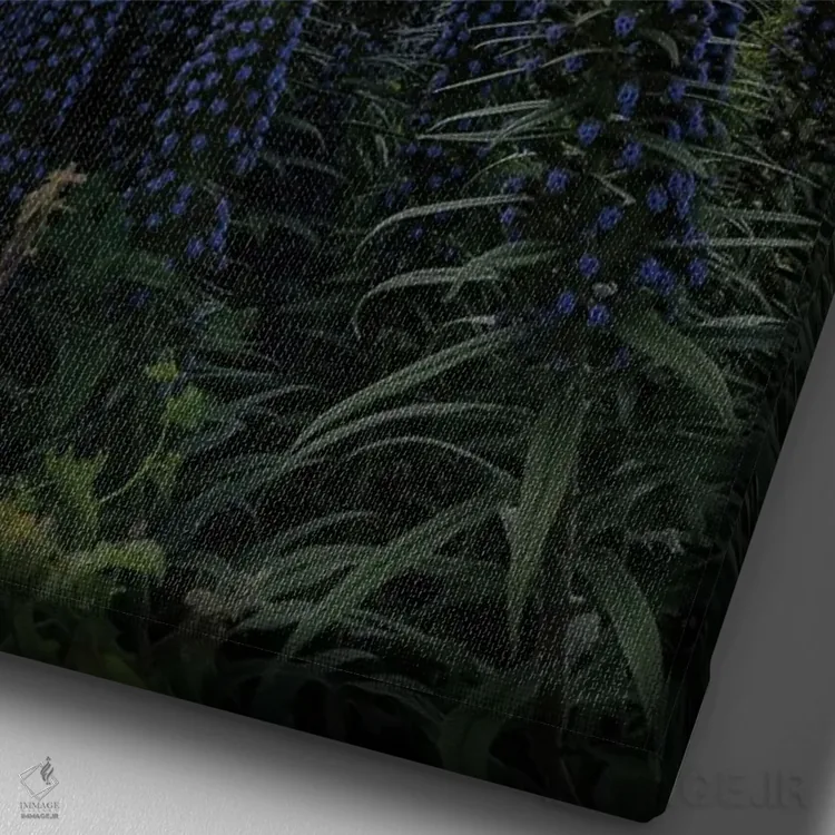 تابلو گلدن گیت در پریسیدیو IV اثر استیو برکلی - نمای نزدیک بافت بوم