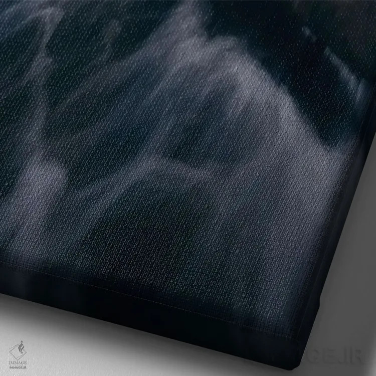 تابلو پاین گرانده اثر استیو برکلی - نمای نزدیک بافت بوم