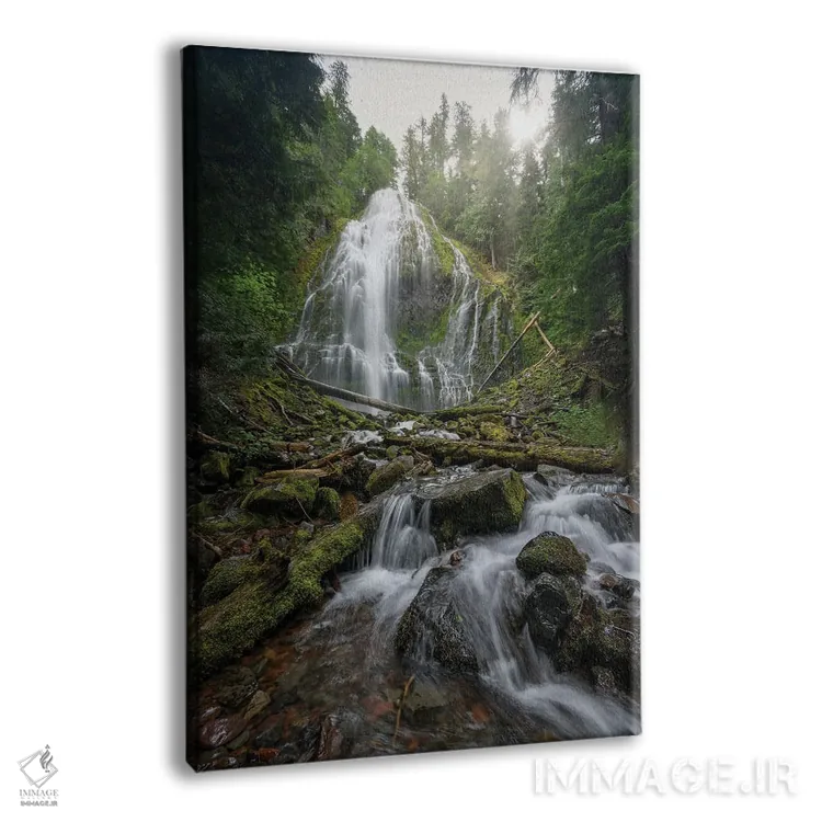 تابلو آبشار پروکسی II اثر استیو برکلی - نمای پرسپکتیو محصول