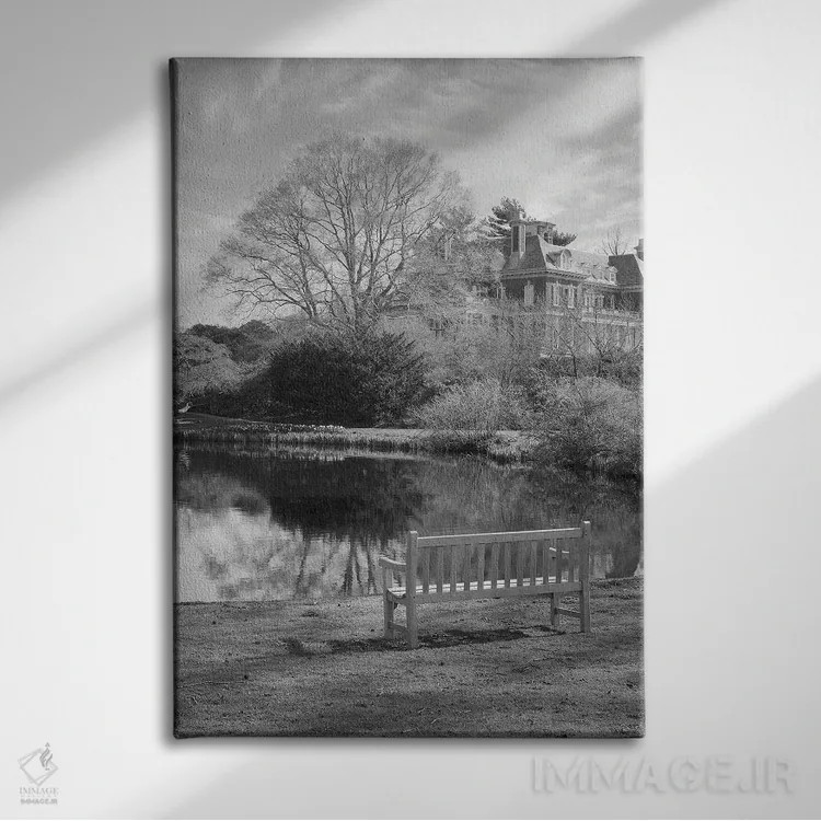 تابلو مجموعه بلوط ساحلی LXIII اثر آلن بلاوشتاین - نمای روبهرو روی دیوار