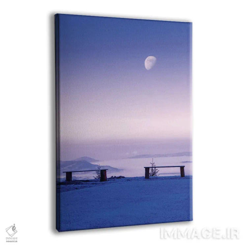 تابلو بالای ابرها زیر ماه اثر بلی - نمای پرسپکتیو محصول