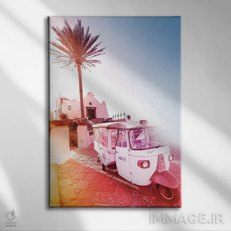 تابلو ایتالیای زیبا اثر بلی - نمای روبهرو روی دیوار