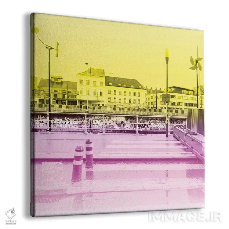 تابلو منطقه کانال بروکسل (شهر) اثر بلی - نمای پرسپکتیو محصول