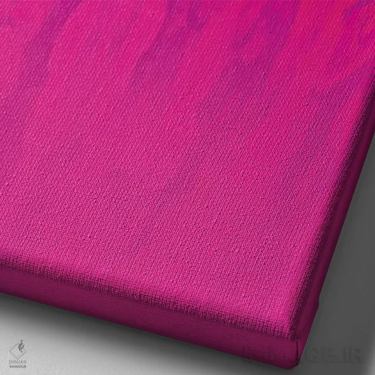 تابلو کاکتوس مادون قرمز اثر بلی - نمای نزدیک بافت بوم