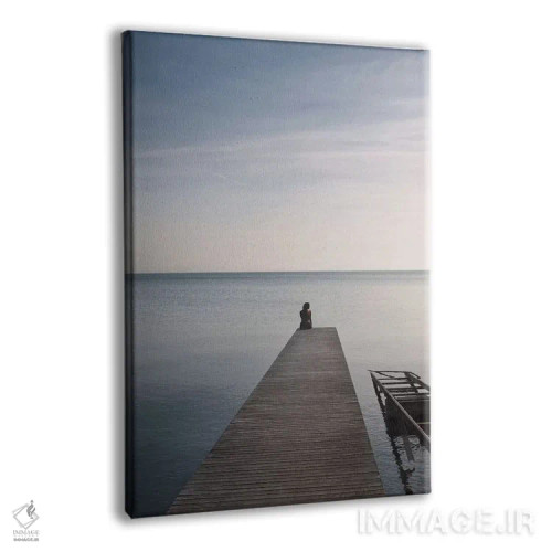 تابلو لحظهٔ مدیتیشن اثر بلی - نمای پرسپکتیو محصول