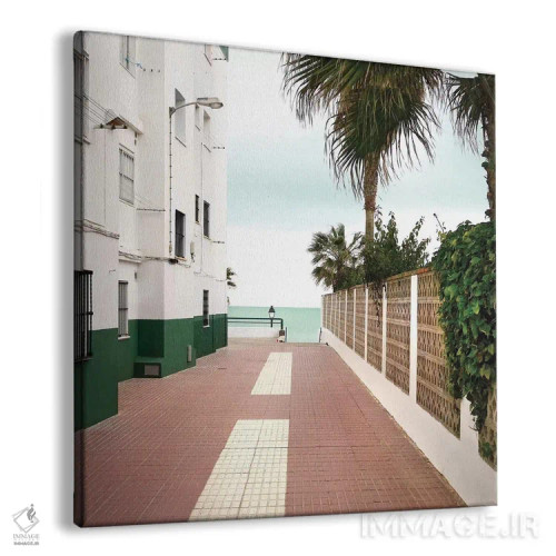 تابلو جاده به ساحل اثر بلی - نمای پرسپکتیو محصول