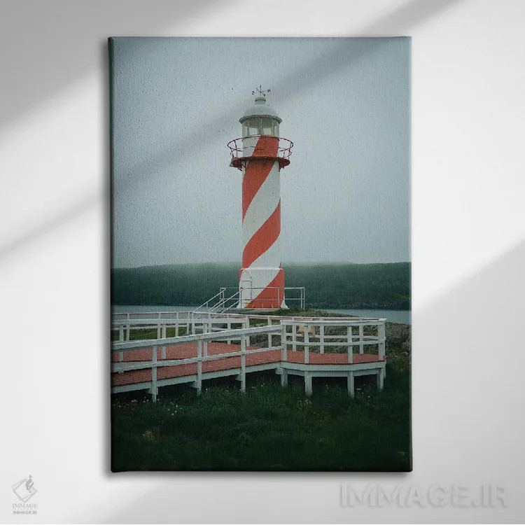 تابلو فانوس دریایی هارتز کانتنت اثر جان بیلوس - نمای روبهرو روی دیوار