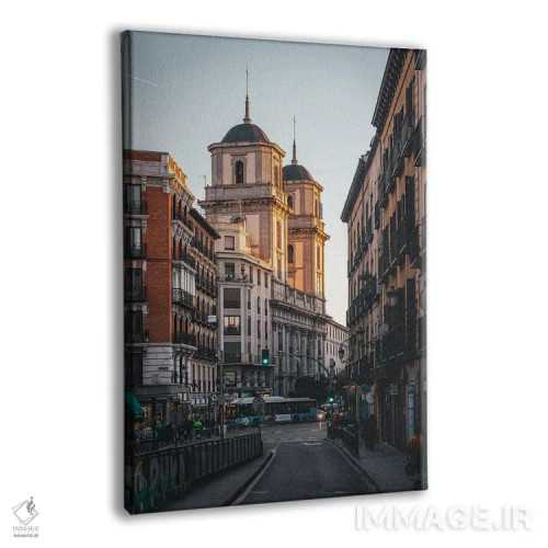 تابلو معماری مادرید III اثر جان بیلوس - نمای پرسپکتیو محصول