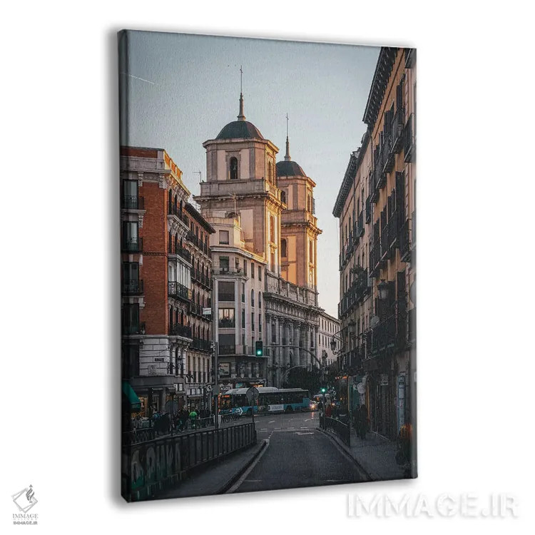 تابلو معماری مادرید III اثر جان بیلوس - نمای پرسپکتیو محصول
