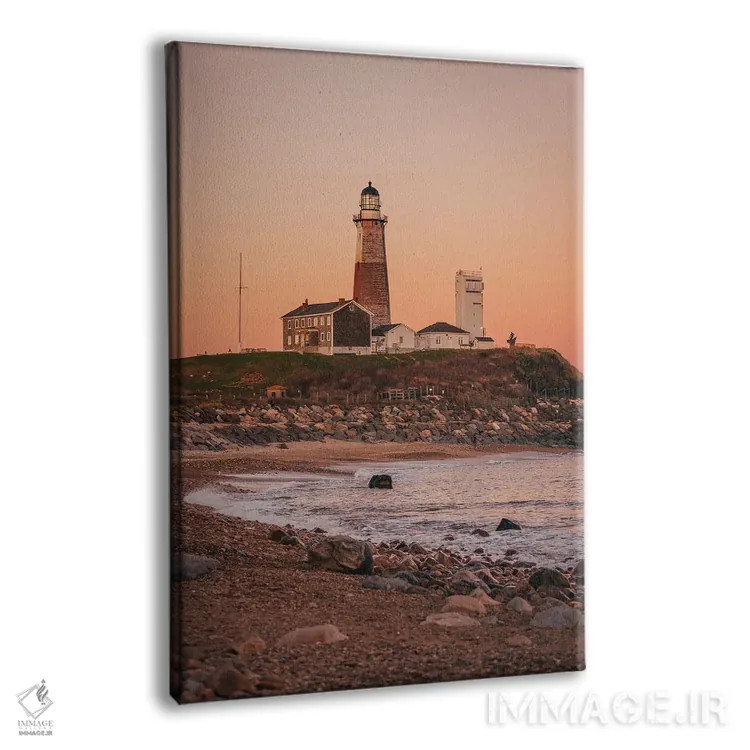 تابلو فانوس دریایی مونتوک I اثر جان بیلوس - نمای پرسپکتیو محصول