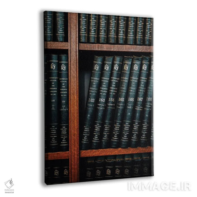 تابلو روی قفسه اثر جان بیلوس - نمای پرسپکتیو محصول