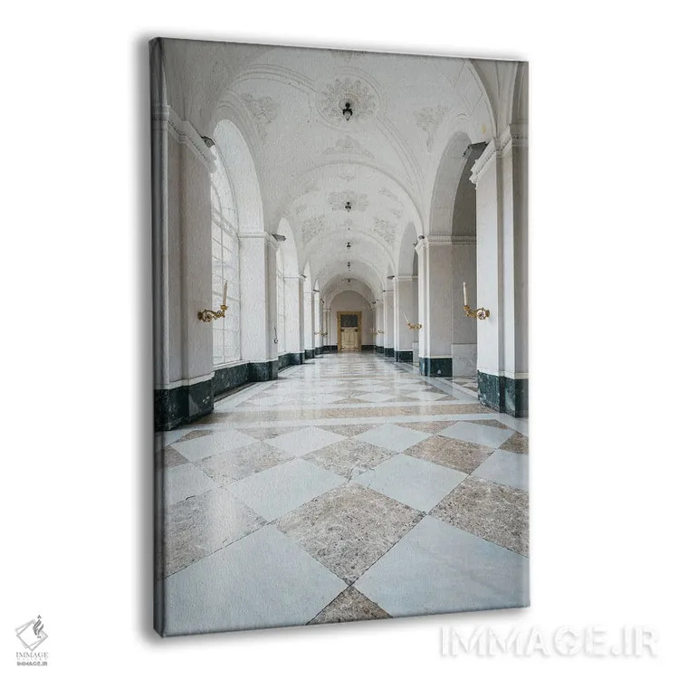 تابلو کاخ سلطنتی ناپل I اثر جان بیلوس - نمای پرسپکتیو محصول