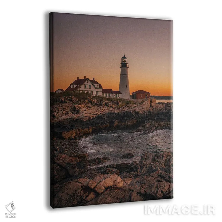 تابلو فانوس دریایی پورتلند هد اثر جان بیلوس - نمای پرسپکتیو محصول